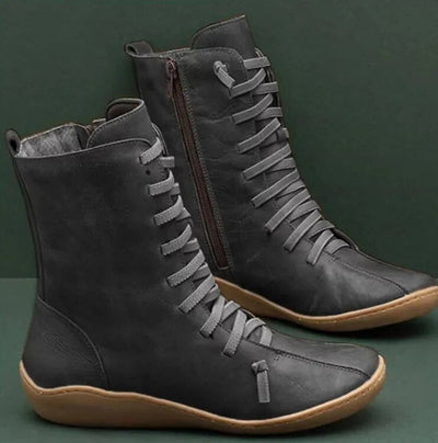Sibylle - Winterstiefel Aus Naturleder