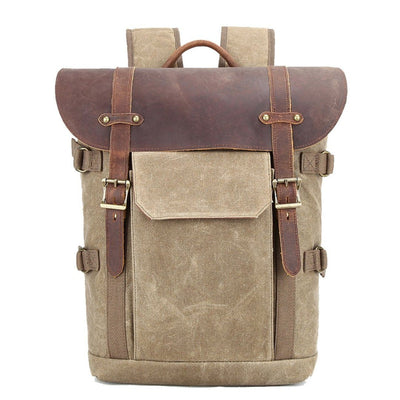 Huxley - Vintage-Kameratasche - Robustes Batik-Canvas