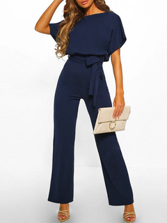 Lässiger Damen-Jumpsuit | Elegant in Dunkelblau