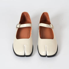 Aurora® | Martha Leder Mary Janes in Weiß