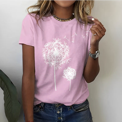 Noelene - Elegantes Damen-T-Shirt mit kurzen Ärmeln
