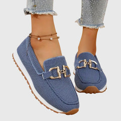 Keira | Leicht Orthopädisch Loafer in Blau