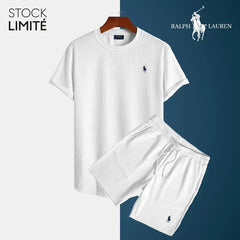 Thijs | Modernes Casual-Set für Herren (1+1 GRATIS) in Weiß
