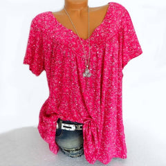 Talisyn - Leinenbluse mit Soft-Touch in Pink