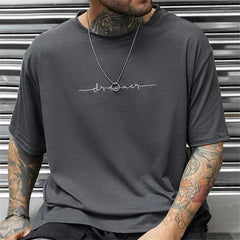 Nohal | Winddichte Herren-T-Shirts in Grau