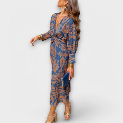 Oriana - Stilvolles Langarmkleid