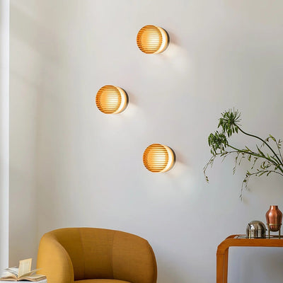 Cristallin - Moderne Runde Wandlampe