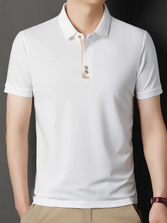 Paul | Herren Polo Shirt in Weiß