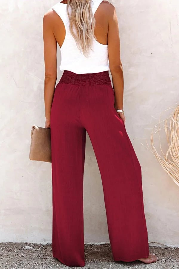 Waltraud®️ | Hohe Taille Relaxed Hosen