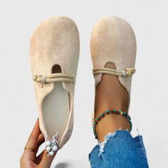 Mia | Modische Damen Loafer für Alltag & Büro in Beige
