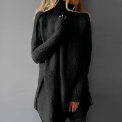 Aaradhya | Eleganter und lässiger Sommerpullover in Schwarz