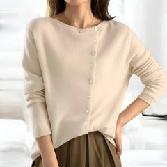 Sarah™ | Premium Luxe Cardigan in Beige