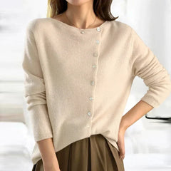 BEATRICE | KUSCHELIGER STRICKGENUSS in Beige