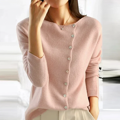 Clara - Lässiger Cardigan mit Knöpfen