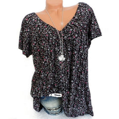 Talisyn - Leinenbluse mit Soft-Touch in Schwarz