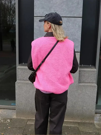 Elegante ärmellose Damenweste | Warme