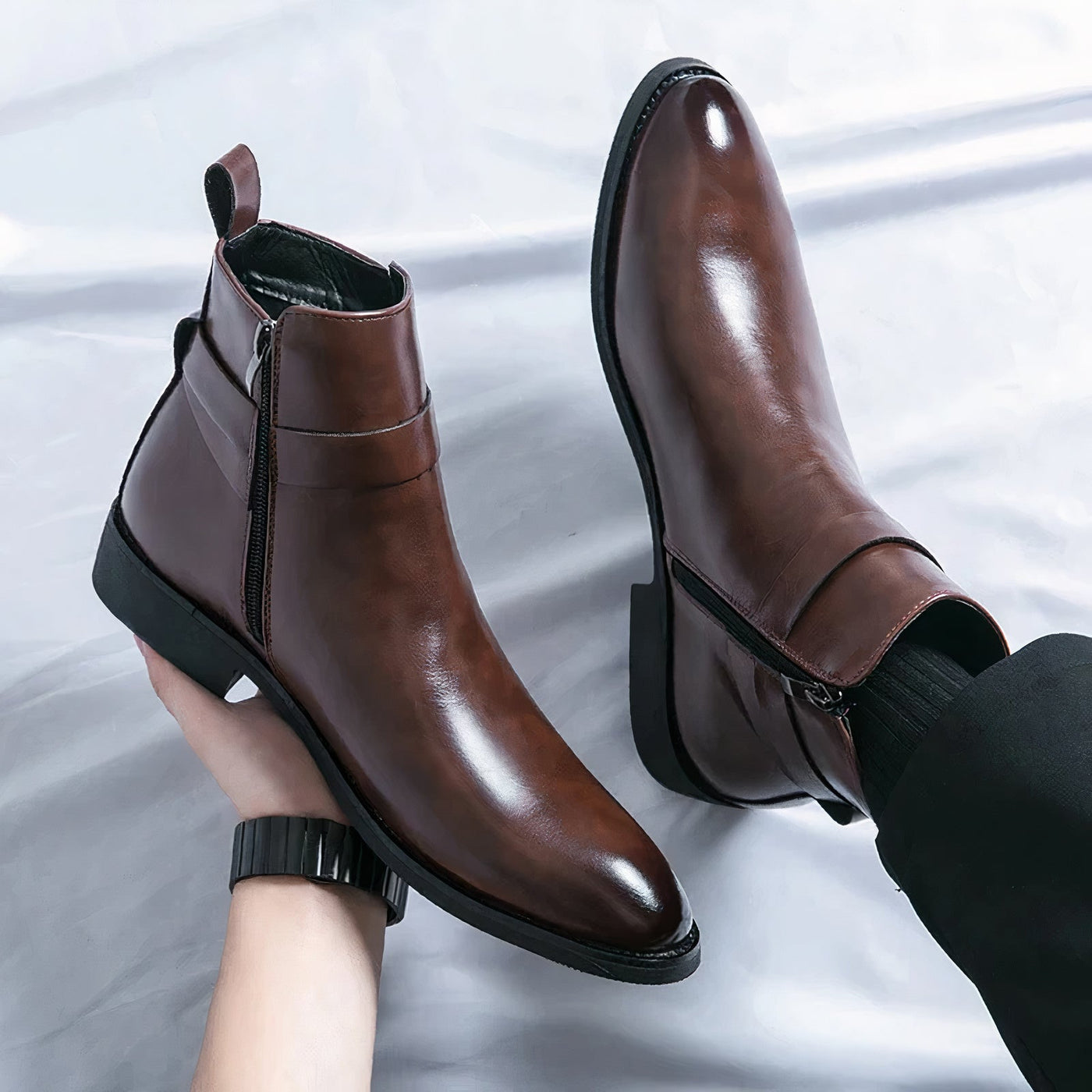 Elegante Ankle Boots für Männer - Ansgar