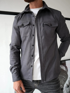Elegante moderne Herrenjacke | Ultraleichte in Dunkelgrau
