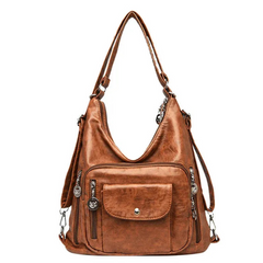 Elegante modische Handtasche für Damen | Groß in Braun