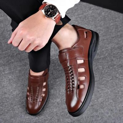 Elegante stützende Sandalen für Herren | Bequeme