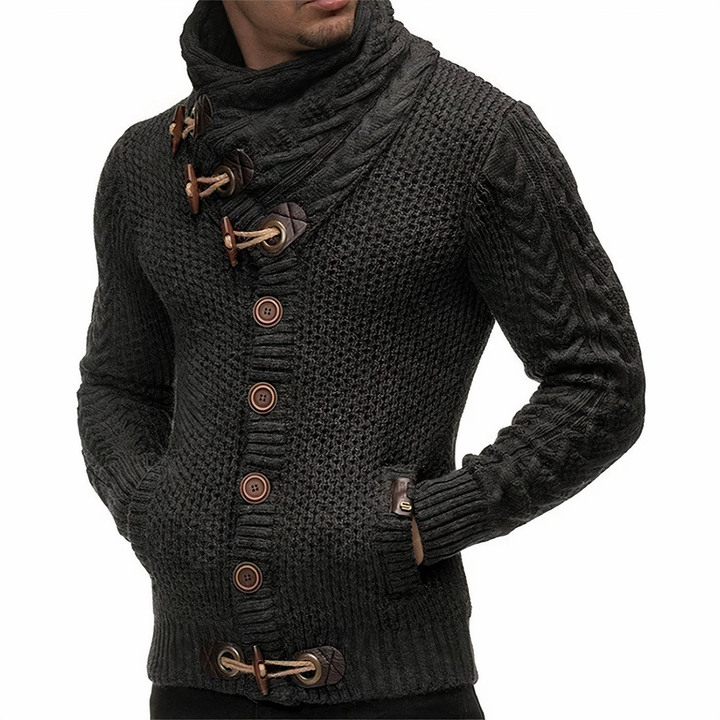 Elegante warme Strickjacke für Männer - Gregor