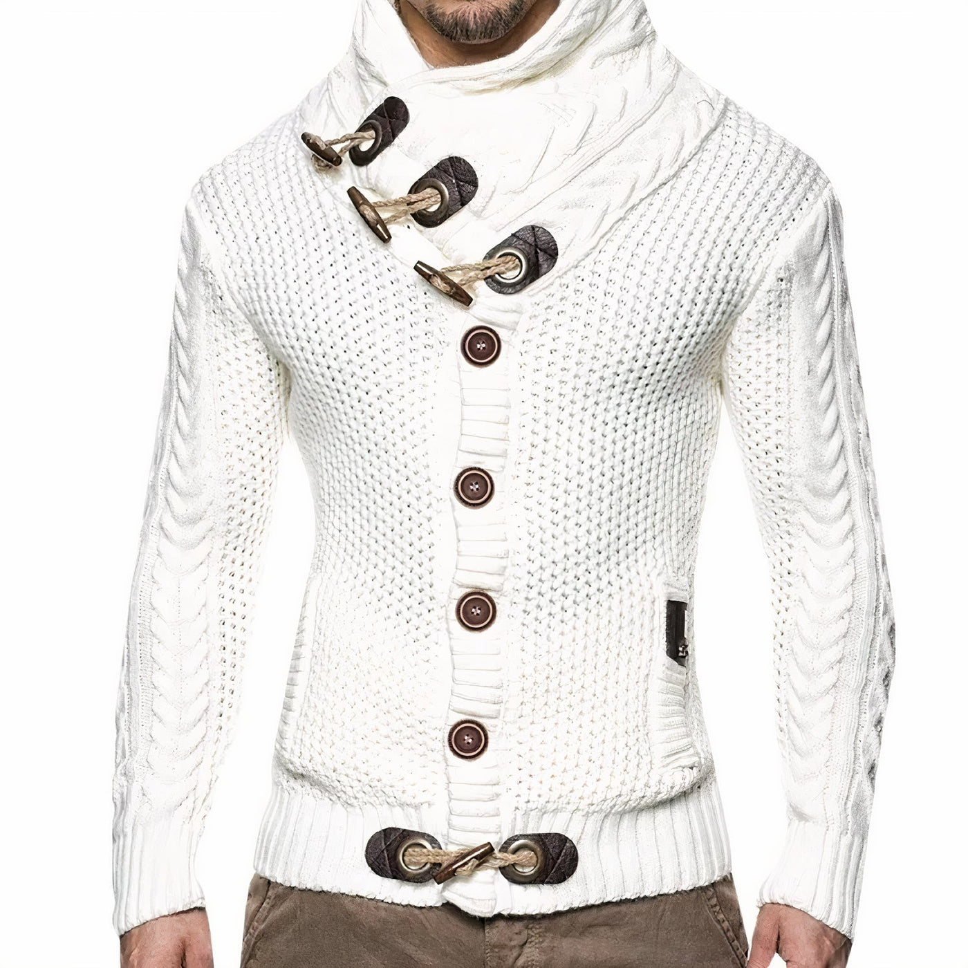 Elegante warme Strickjacke für Männer - Gregor