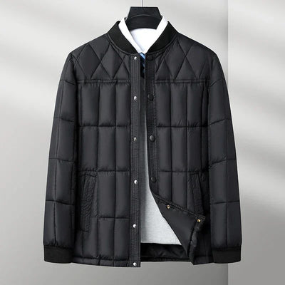 Elegante Winter-Daunenjacke aus Seide für Herren - Josef