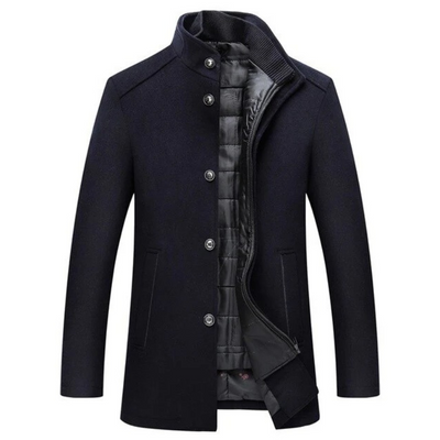 Eleganter Business-Mantel für Herren | Warme