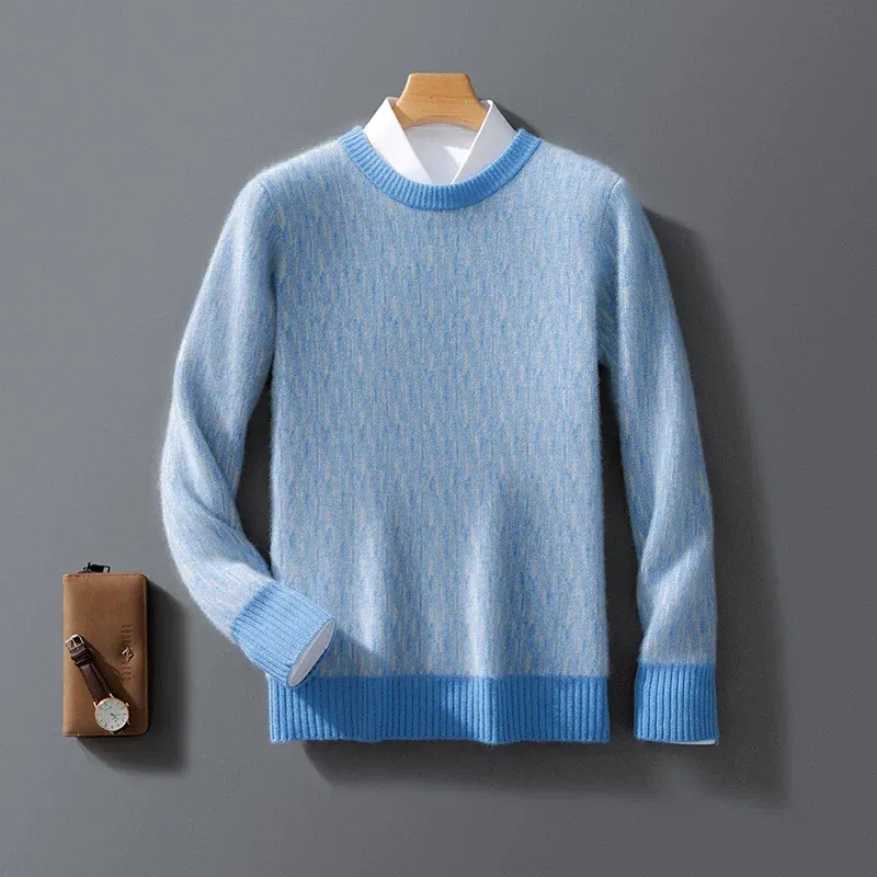 Eleganter Herbstpullover für Herren | Warmer