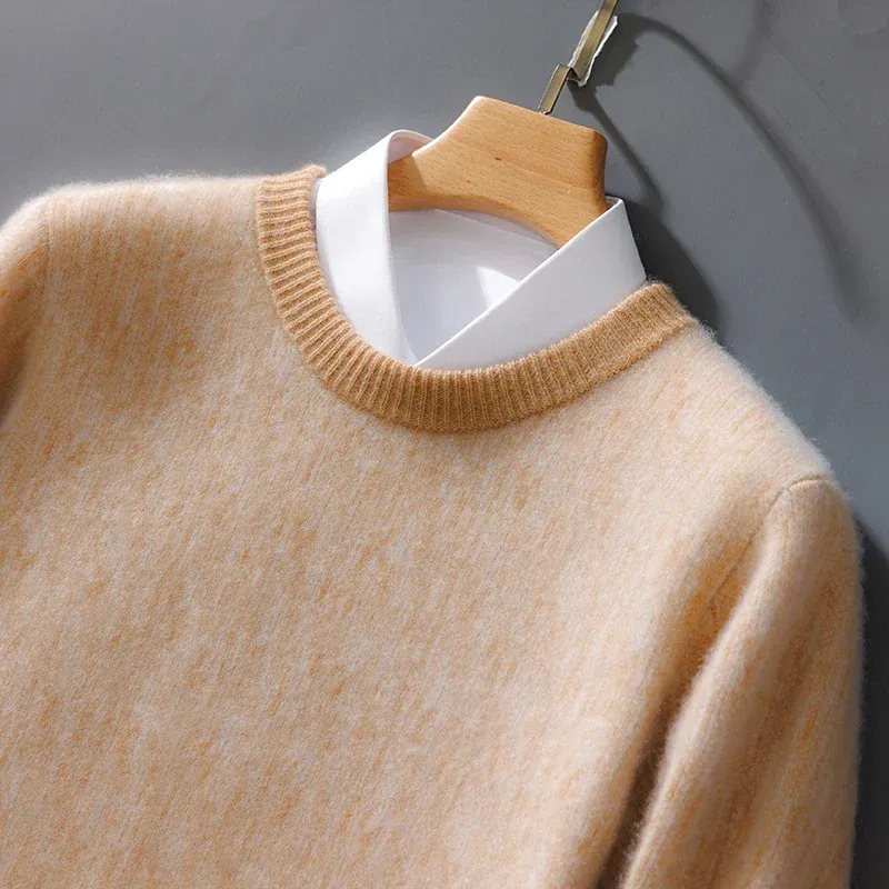Eleganter Herbstpullover für Herren | Warmer
