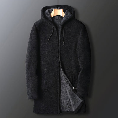 Eleganter warmer Herren-Fleece-Mantel - Torben