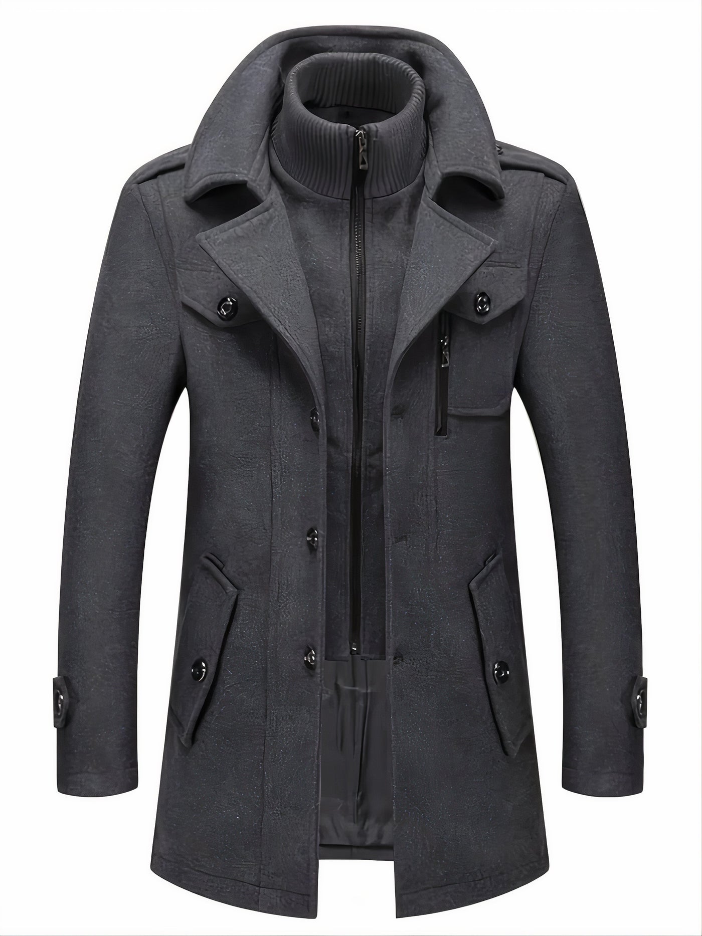 Eleganter warmer Herren-Wintermantel - Martin