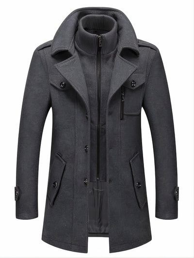 Eleganter warmer Herren-Wintermantel - Martin