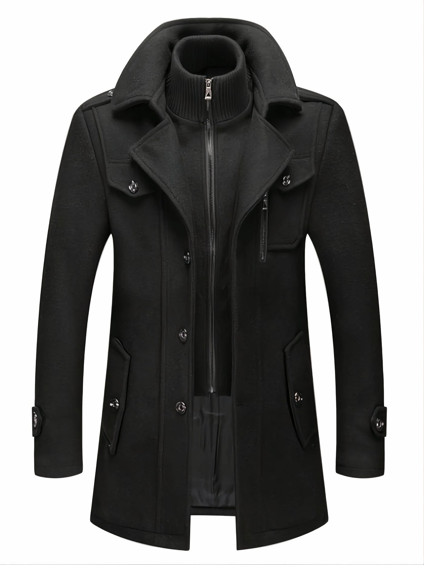 Eleganter warmer Herren-Wintermantel - Martin