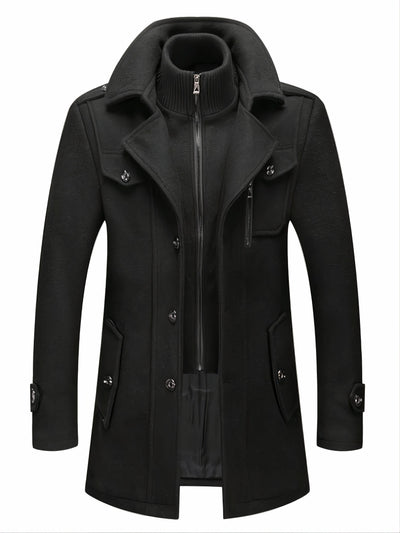Eleganter warmer Herren-Wintermantel - Martin