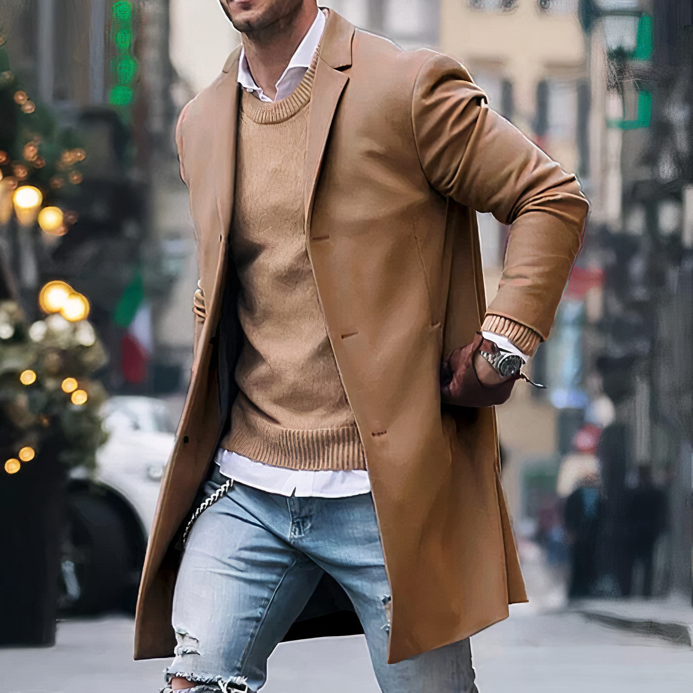 Eleganter Mantel für Männer - Jakob