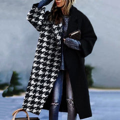 Eleganter Trenchcoat für Damen - Alessia in Schwarz