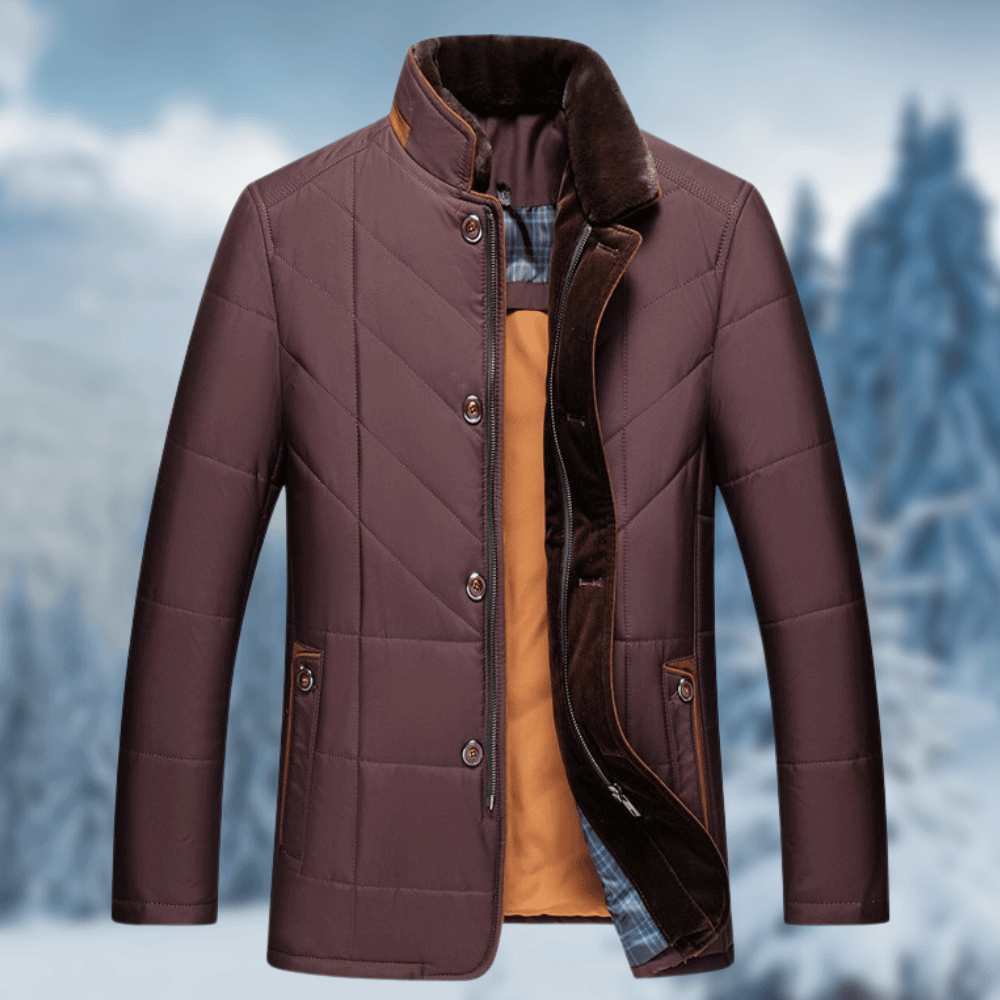 Eleganter warmer Wintermantel für Männer - Tobias