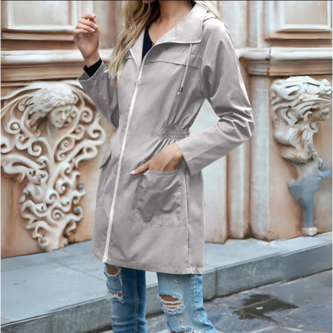 Eleganter winddichter Trenchcoat für Damen - Aurelia