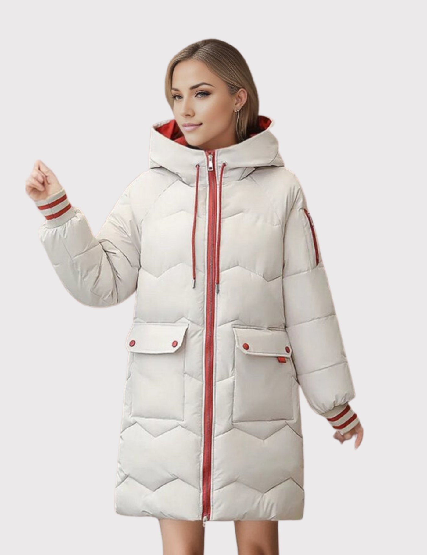 Warmer Winterparka für Frauen - Doreen