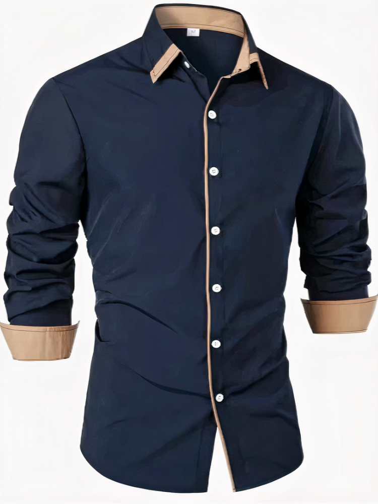 Elegantes Langarmhemd für Herren | Langarm