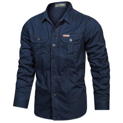 Elegantes Outdoor-Hemd für Herren | Langarm