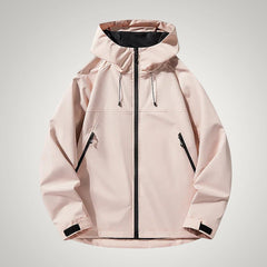 Elias | Herren Technische Wasserdichte Softshelljacke in Rosa