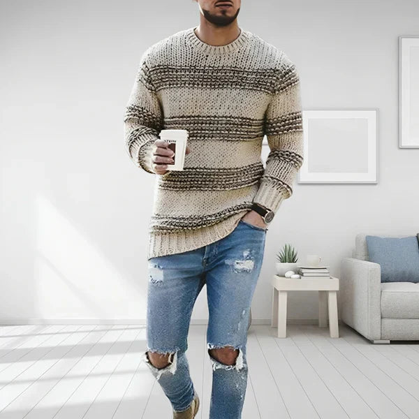 Peter - Gestrickter Pullover für Herren