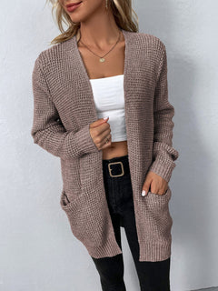 Atara | Lässige und modische Sommer Strickjacke in Rosa