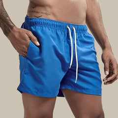 Evander | Herren Badeshorts mit Kordelzug Regular Fit in Blau