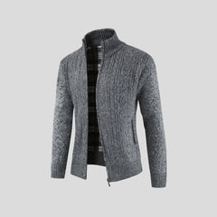 Nilo® | Strickjacke in Dunkelgrau