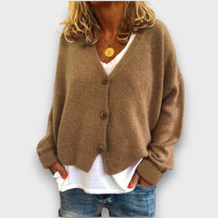 Shamira – Strickcardigan in Khaki