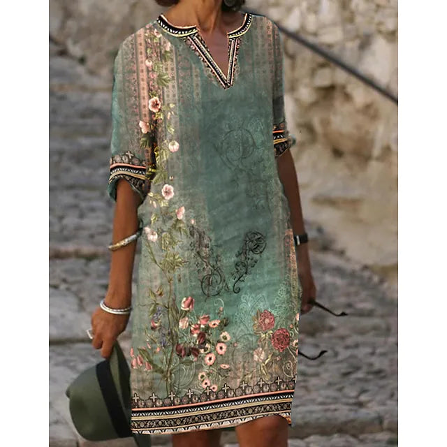 Quincy - Damen Stilvolles Kleid