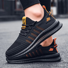 RALPHMATTEW - KATERPILLAR ORTHOPÄDISCHE TURNSCHUHE in SchwarzOrange
